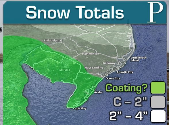 How much snow is expected?